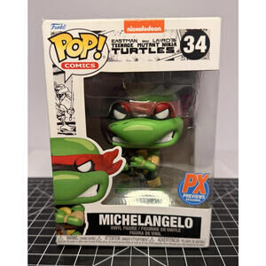 Funko Pop! TMNT: Michelangelo #34 PX Previews Exclusive Vinyl Figure